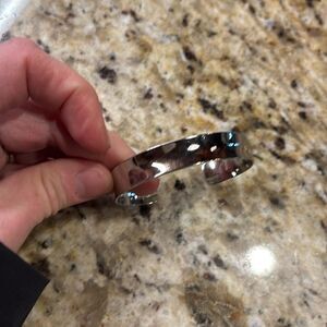 Sterling silver bangle
